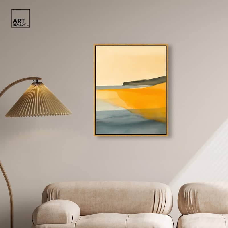 Glistening Beach Dreams I Canvas by Art Remedy