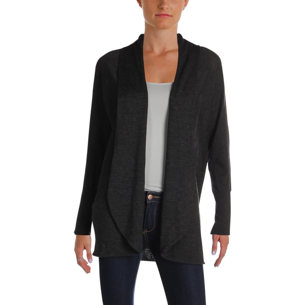 Shop Eileen Fisher Womens Cardigan Sweater Merino Wool Open Front Xs Overstock 25752616