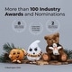 preview thumbnail 4 of 4, Izzy A. Pumpkin Plush, 10 Inch Halloween Stuffed Animal Teddy Bear