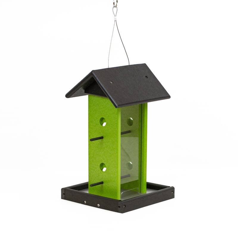 OUTDOOR LEISURE PRODUCTS Model GM8BKL Songbird Bird Feeder Made with High Density Poly Resin