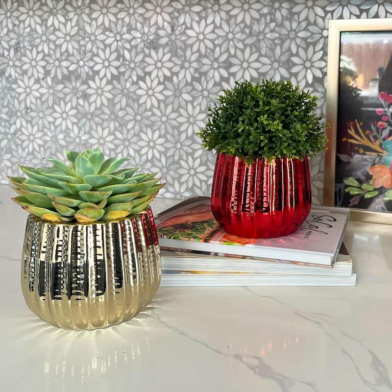 4.5 inch Ceramic Flower Pot