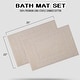 preview thumbnail 103 of 105, Superior Plush & Absorbent 900 GSM Cotton Bath Mat - (Set of 2)