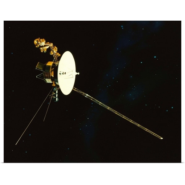 "Spacecraft in Space" Poster Print