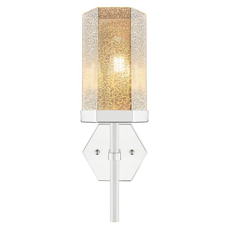 Innovations Lighting 463-1W-G463-8ME Blakeley 15" Tall Wall Sconce - Polished Nickel