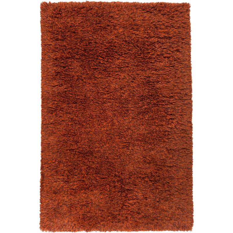 The Curated Nomad Baden Hand-woven Wool Soft Shag Area Rug