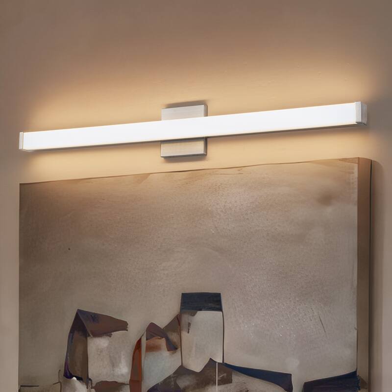 C Cattleya LED Vanity Bar Light Indoor Wall Sconce with Acrylic Shade