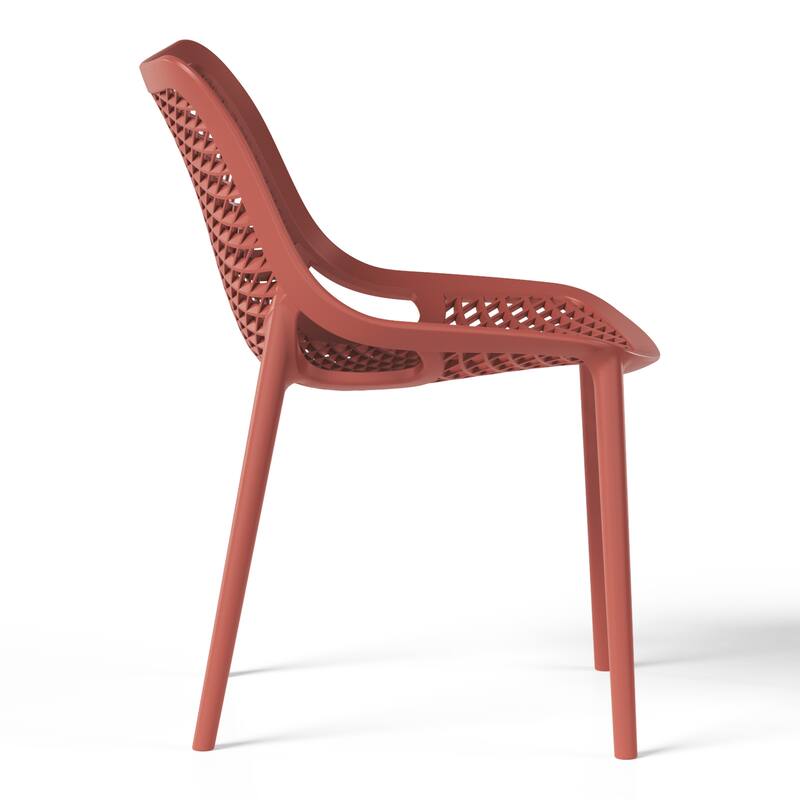 Frond and Form 4-Person Outdoor Square Dining Set