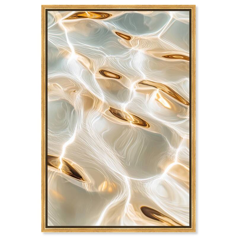 Light Reflections I Canvas by Art Remedy - Gold - 20" x 30"