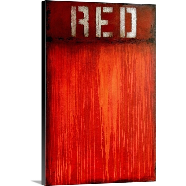 "Red" Canvas Wall Art