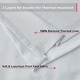 preview thumbnail 4 of 74, Dakota Complete Blackout Drapery Heavy Thermal Insulated Efficient Window Curtain Grommet Panels, 2 Panels