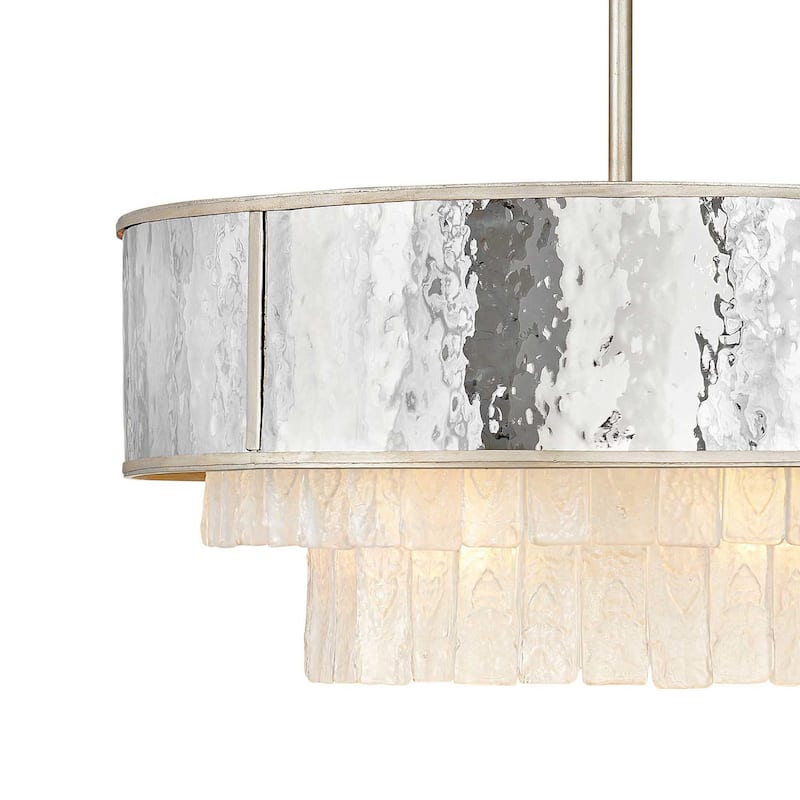 Fredrick Ramond Reverie 8 Light 26" Wide Crystal Drum Chandelier
