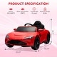 preview thumbnail 30 of 33, 12V Ride on Sports Car for Kids Licensed Aston Martin Battery Powered Car