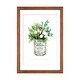 preview thumbnail 8 of 18, iCanvas "Tulips in Vintage Can" by Mercedes Lopez Charro Walnut - 24x16x1