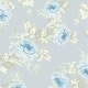 preview thumbnail 1 of 2, Shabby Chic by Rachel Ashwell Royal Bouquet Blue Wallpaper