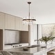 preview thumbnail 36 of 42, Casandra 5-light Drum Crystal Glass Chandelier - 18.5 inches in diameter x 16.5 inches H