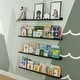 preview thumbnail 8 of 16, Wallniture Boston 46" Floating Shelves for Wall, Picture Ledge (Set of 4)