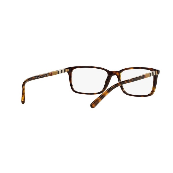 burberry dark havana eyeglasses