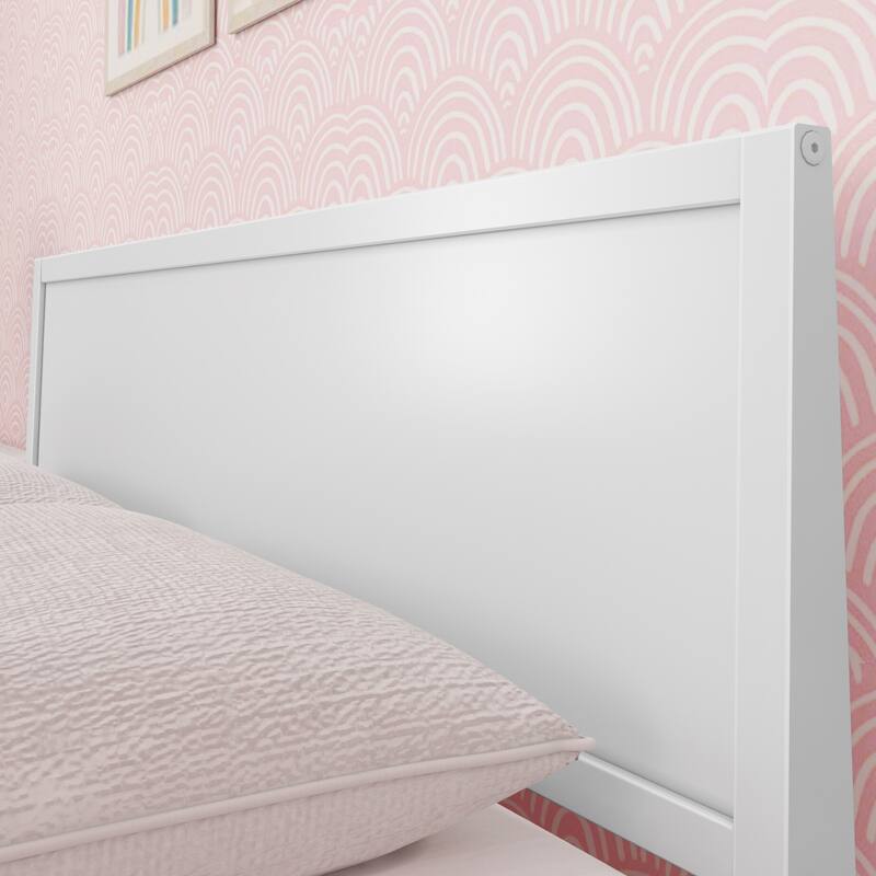 Max and Lily Queen-Size Bed with Panel Headboard