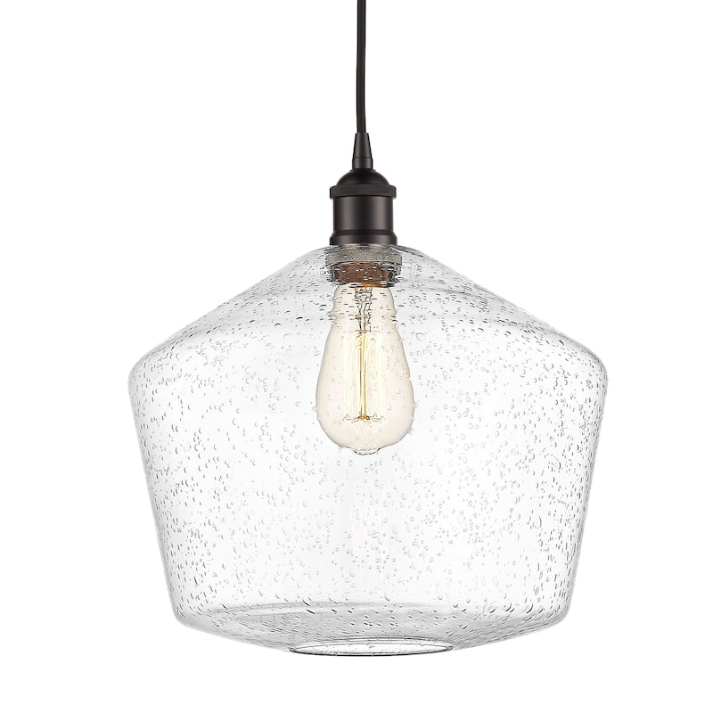 Innovations Lighting 616-1P-14-12 Cindyrella Pendant Cindyrella 12" - Oil Rubbed Bronze / Seedy