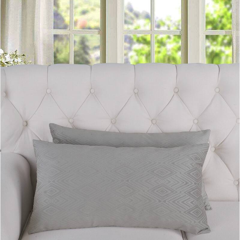 Tonopah Ikat Velvet Throw Pillow Cover Set, NO INSERT