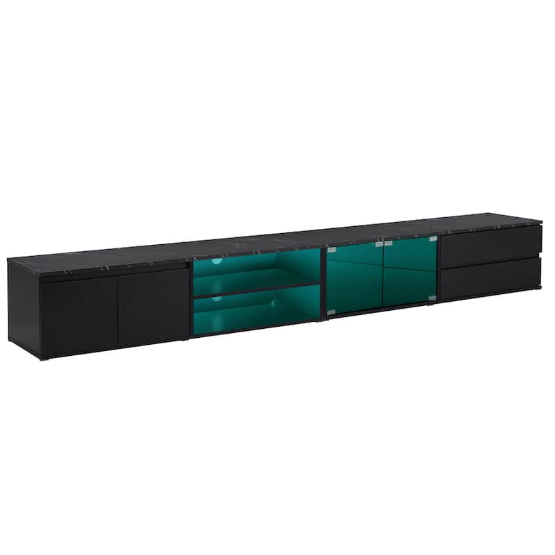 Modern APP-Controlled LED TV Stand for TVs up to 105''