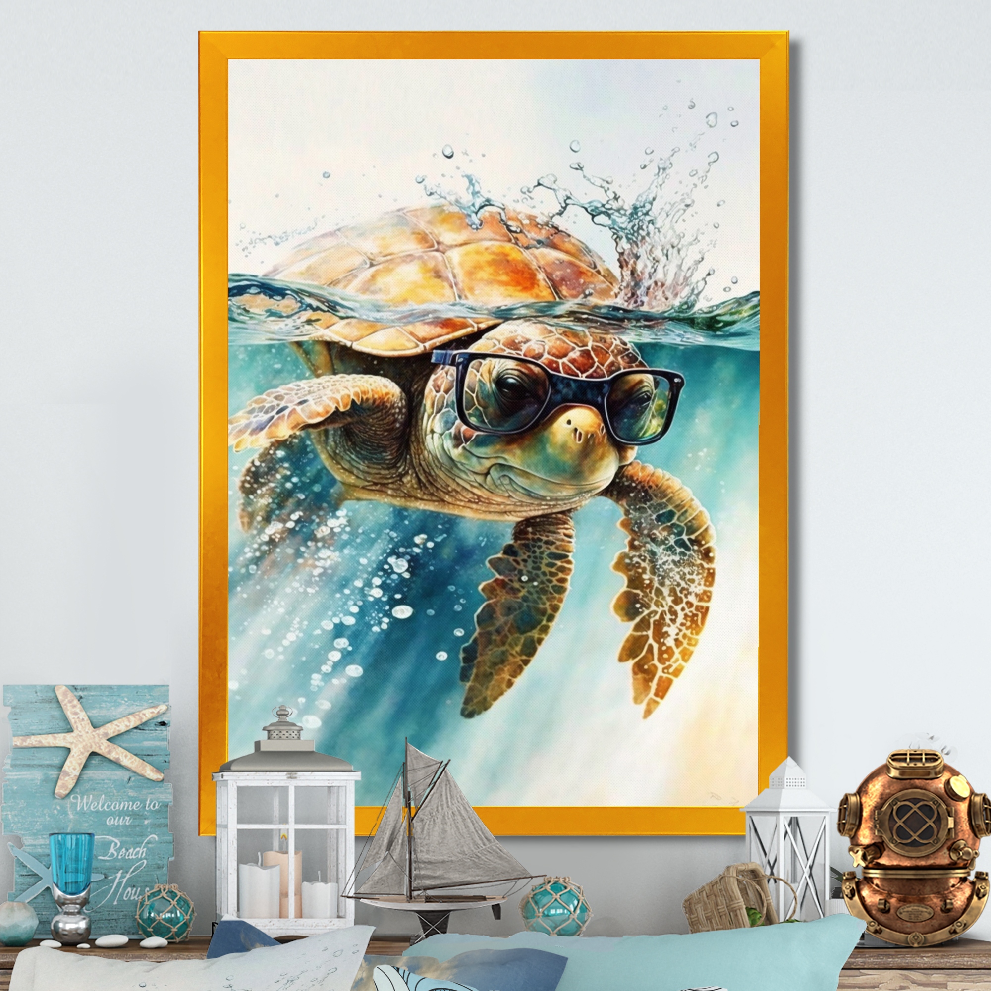 Turtle print glasses hotsell