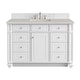 preview thumbnail 36 of 37, James Martin Vanities Bristol 48" Single Vanity, Bright White