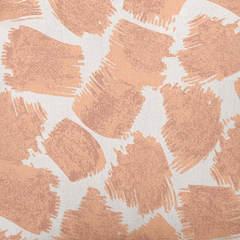 Giraffe Journey Faux Linen Pillow