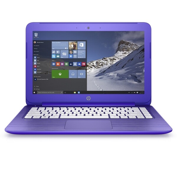 Refurbished - HP Stream 14-AX020NR 14" Laptop Intel Celeron N3060 1.6GHz 4GB 32GB eMMC Win10