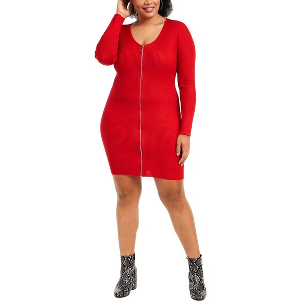 planet gold sweater dress