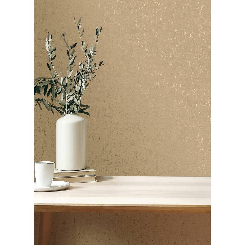 Advantage Callie Light Brown Concrete Wallpaper