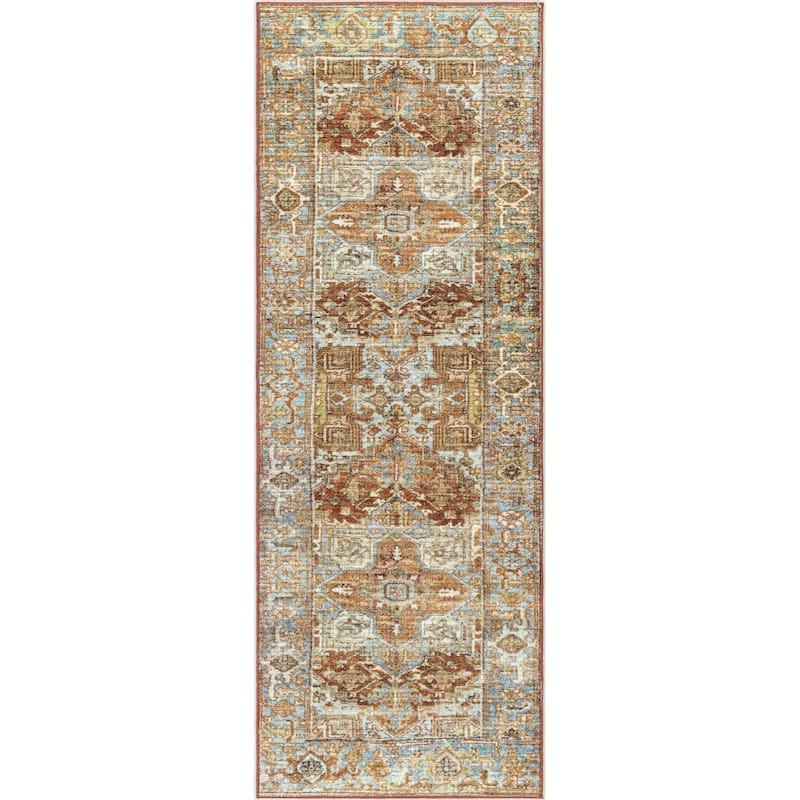 Livabliss Leicester Persian Machine Washable Area Rug