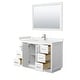 preview thumbnail 28 of 98, Miranda Single Vanity Set, Cultured Marble Top, 46-Inch Mirror