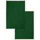 preview thumbnail 8 of 12, Luxurious Cotton 1350 GSM Bath Mats by Ample Decor- Pack of 2 24" X 17" - Green