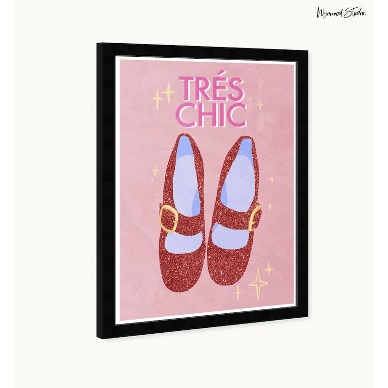 Wynwood Studio Prints Fashion Glam Tres Chic Red Wall Art