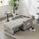 preview thumbnail 4 of 8, Chair Bed, Sleeper Sofa Chair Bed 3 in 1, Adjustable Recliner,Armchair, Sofa, Bed, Linen