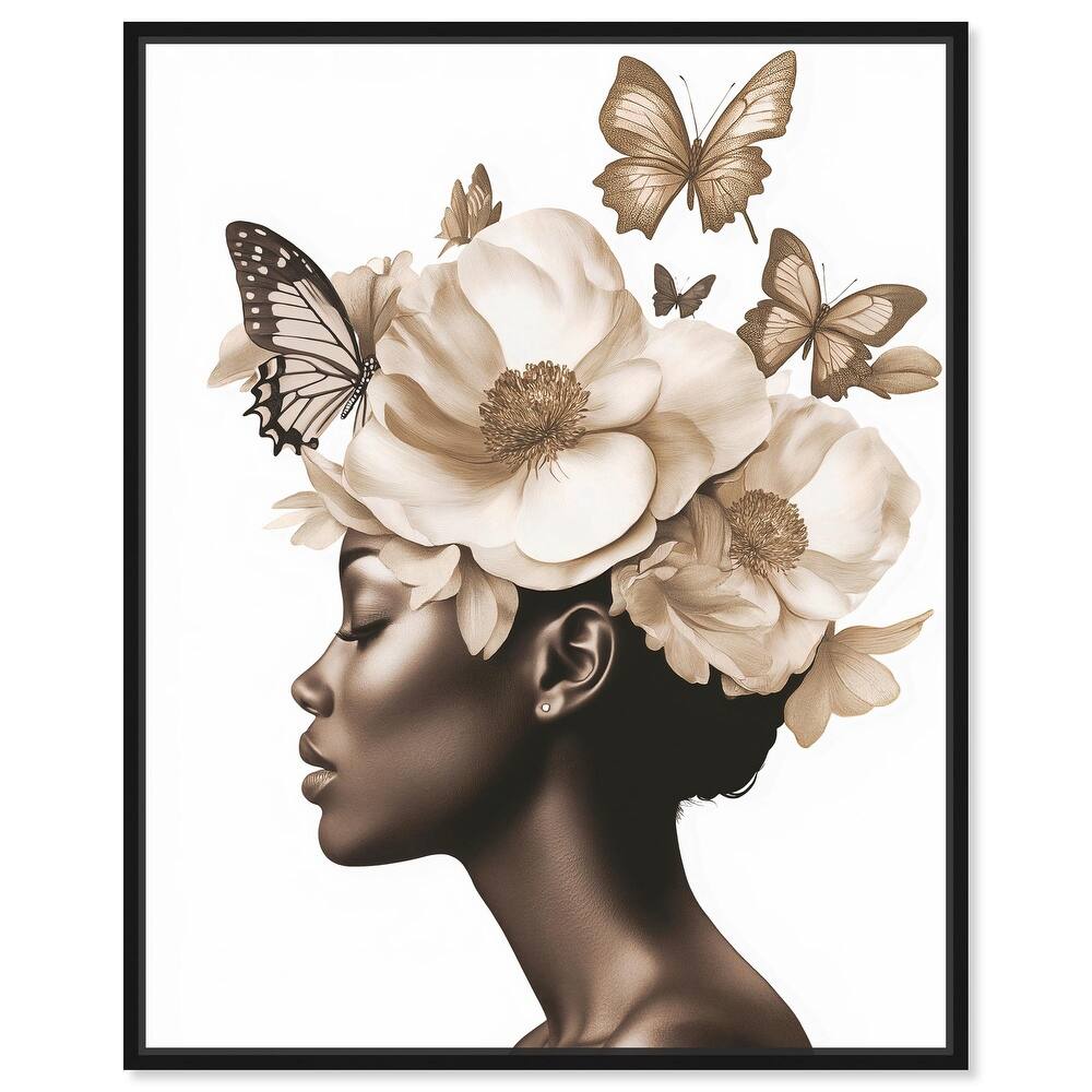 In Her Thoughts I Canvas by Art Remedy