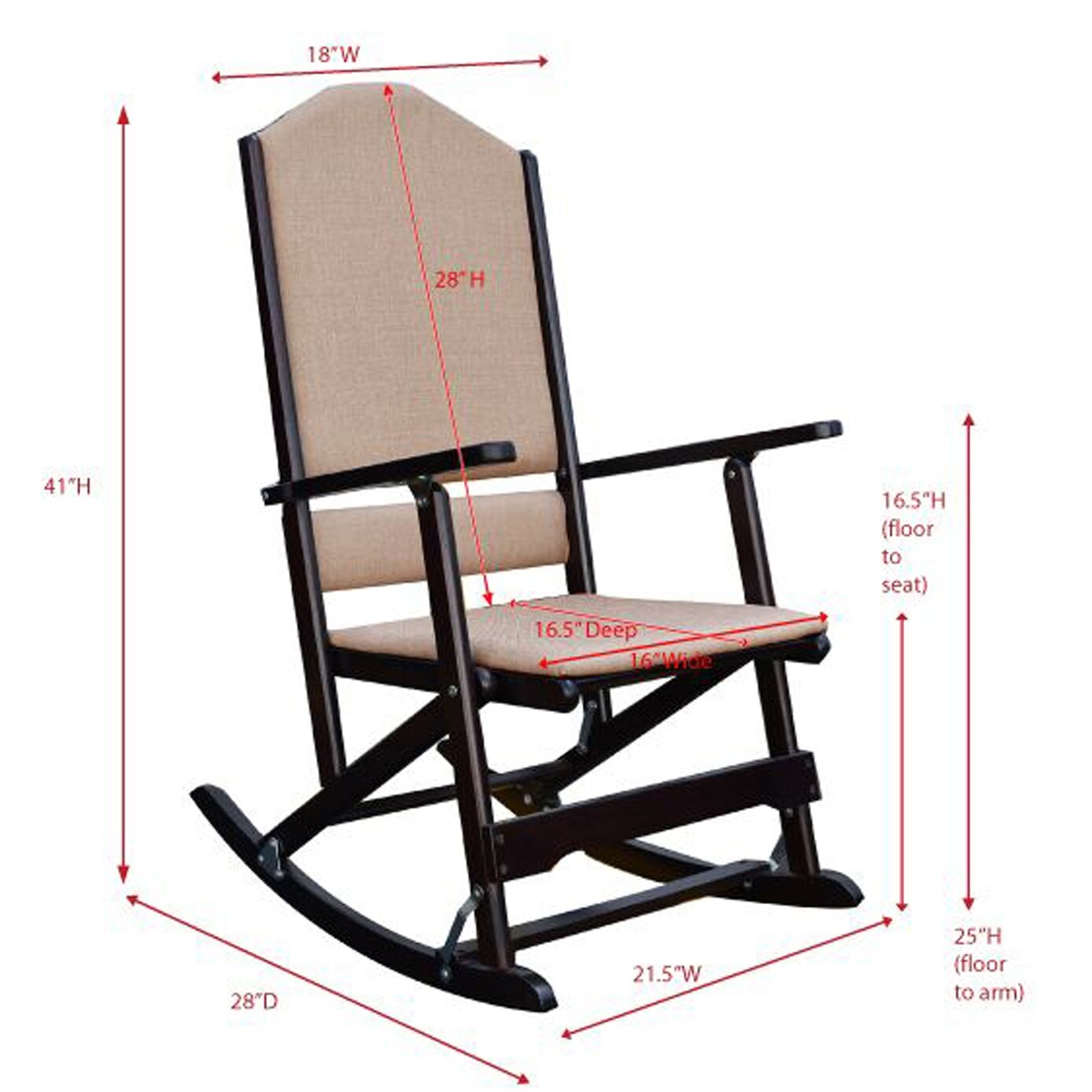 Shop Wooden Kids Rocking Chair With Woven Fabric Upholstered Seat And Back Beige And Brown On Sale Overstock 29397451 This chair has more a refined look thanks to its smooth wooden seat and tight woven backing. overstock com