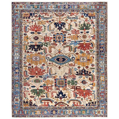 Serapi One-of-a-Kind Hand-Knotted Area Rug - Beige - 8' 3" x 10' 0"