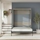 preview thumbnail 19 of 33, Signature Sleep Paramount Queen Murphy Bed, Black Oak