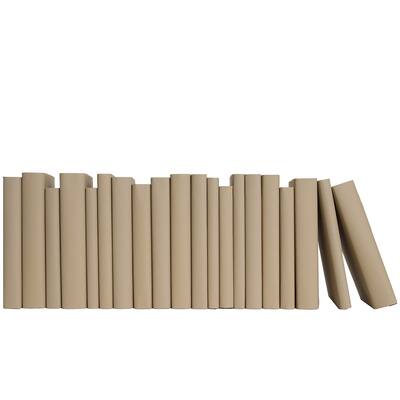 Books Tan Decorative Accessories: Sandstone Wrapped Color By The Foot