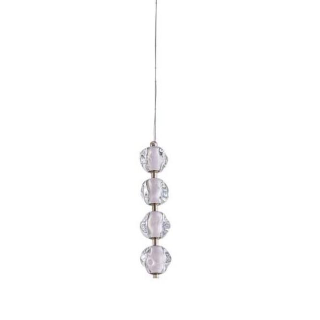 Craftmade 59490-LED Jackie 4 Light 7" Wide LED Suspension Mini Pendant - Polished Nickel