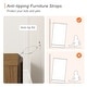 preview thumbnail 21 of 71, WAMPAT Mid Century Modern Dresser, 31.9" Tall Storage Cabinet with Drawers