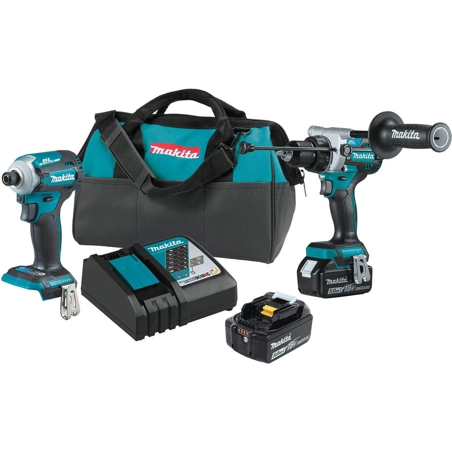 Makita XT288T 18V LXT Lithium-Ion Brushless Cordless 2-Pc. Combo Kit