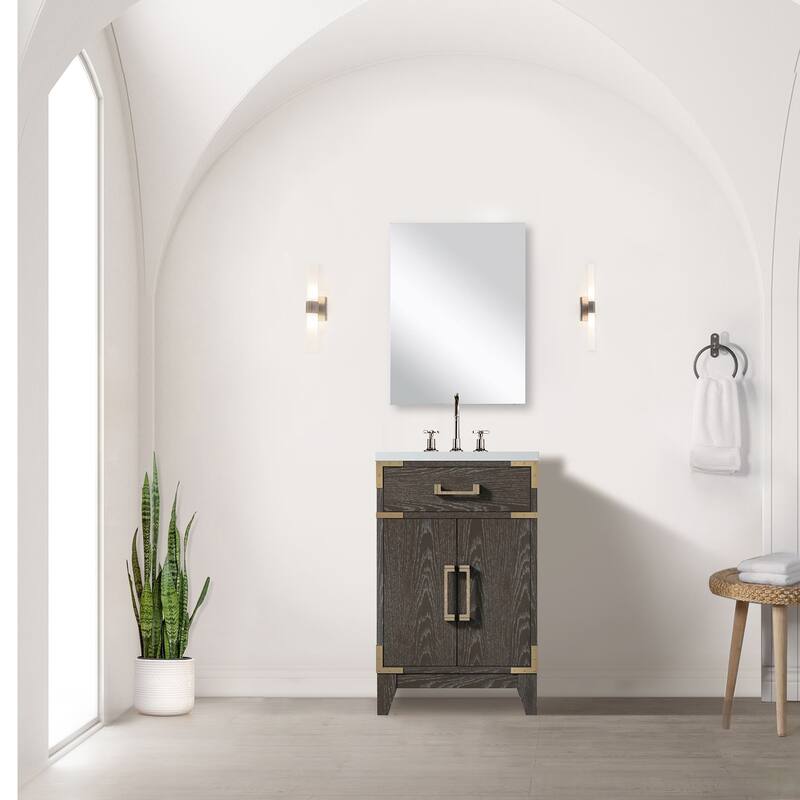 Laurel Bath Vanity No Top, No Faucet, No Mirror