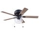 preview thumbnail 28 of 47, 52" MaCenna Indoor Traditional Farmhouse Ceiling Fan with Pull Chains, Dry-Rated