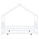 preview thumbnail 7 of 29, Twin Size Metal House Bed with Twin Size Trundle