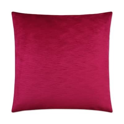 Stream Fuchsia Decorative Throw Pillow