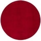 preview thumbnail 51 of 111, SAFAVIEH Loft Cassie Contemporary Machine Washable Rug 4' Round - Red - Round