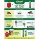 preview thumbnail 6 of 5, Rescue Reusable Fruit Fly Trap (2-Pack) - 1 Each